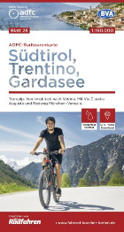 Südtirol Trentino Gardasee ADFC Radtourenkarte Coverbild